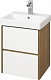 Акватон Мебель для ванной Сканди 45 дуб рустикальный, белая – фотография-9